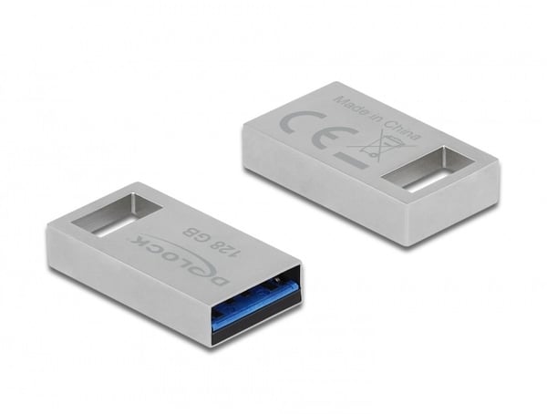 DeLOCK 54072 USB-sticka 128 GB USB Type-A 3.2 Gen 1 (3.1 Gen 1) Silver DeLOCK 54072 USB-sticka 128 GB USB Type-A 3.2 Gen 1 (3.1 Gen 1) Silver