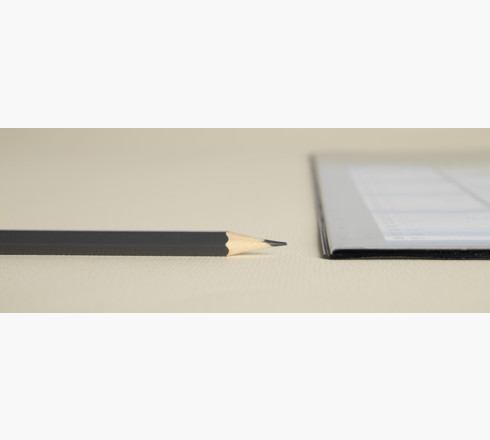 Exacompta Kreacover skriveunderlag Pap, Polyvinylchlorid (PVC) Sort