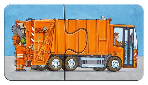 Miniatyrbild 9 av 10: Ravensburger 7332 pussel 2 styck