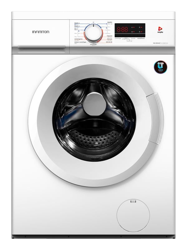 Infiniton WM-D84AWT vaskemaskine Front-læsning 8 kg 1400 rpm Hvid