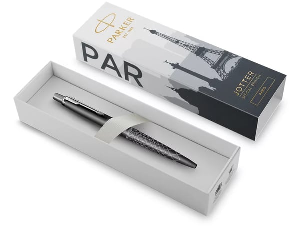 Miniatyrbillede 4 af 6: Parker Jotter Clip-on udtrækkelig kuglepen Mellem 1 stk