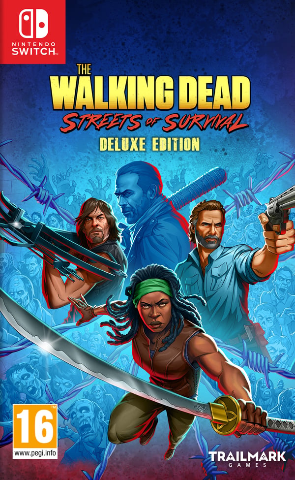 Just for Games The Walking Dead Streets of Survival- Deluxe Edition, Nintendo Switch