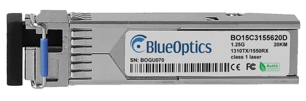 BlueOptics 943 974-002-BO modul til netværksmodtager Fiberoptisk 1250 Mbit/s SFP