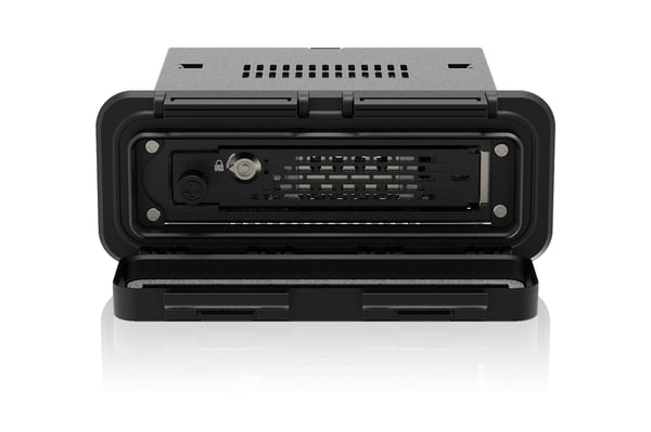Icy Dock MB491SKL-1B tallennusaseman kotelo HDD-/SSD-kotelo Musta 2.5"