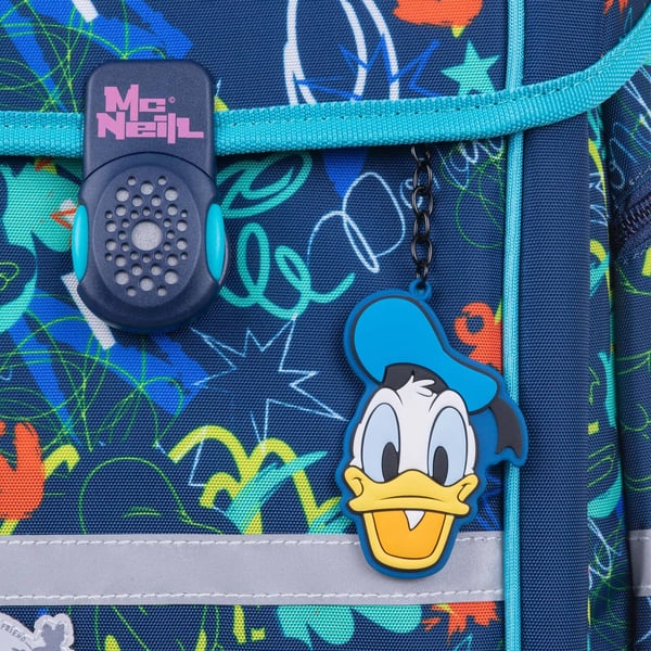 McNeill Donald Duck skoletaskesæt Dreng/Pige Flerfarvet