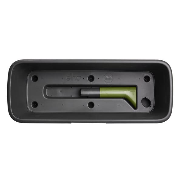 elho 8711904518547 planteringskruka Utomhus Plast Svart