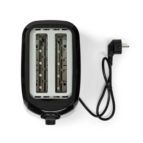 Miniatyrbillede 9 af 15: Nedis KABT150EBK brødrister 6 2 skive(r) 700 W Sort