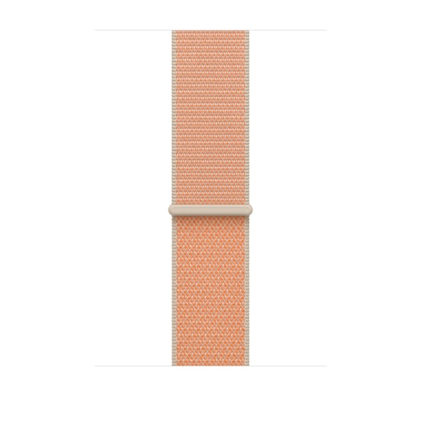 Apple MHYV4ZM/A Smart bærbart (wearable) tilbehør Band Orange Genanvendt polyester, Genanvendt nylon, Recycled spandex