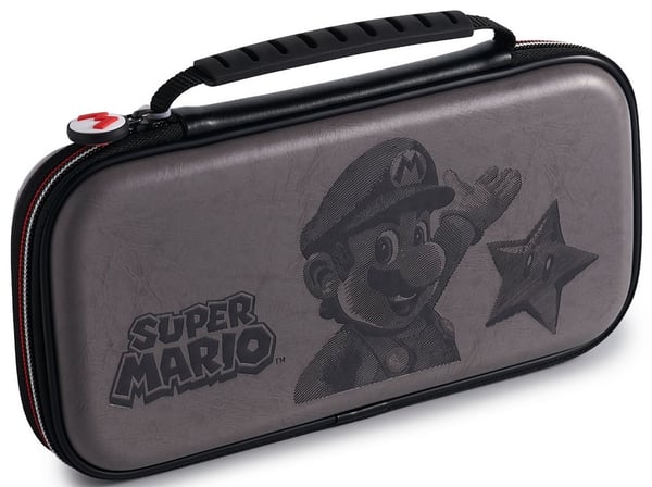 FLASHPOINT 616708 väskor för bärbara spelkonsoller Hårt fodral Nintendo Svart, Grå