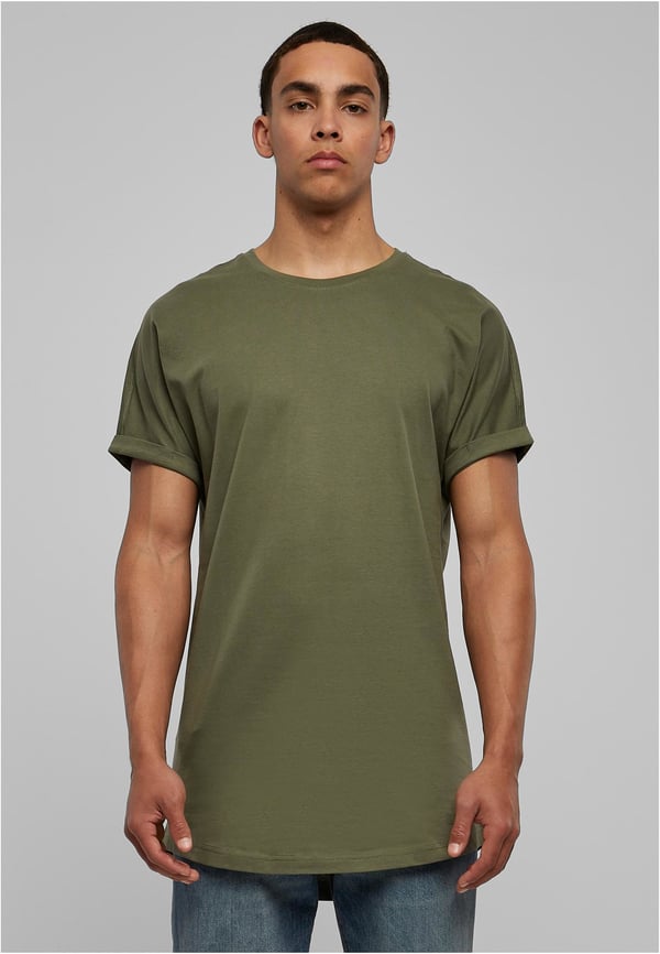 Urban Classics TB1561 T-shirt Crew neck Kort ærme Bomuld, Jersey