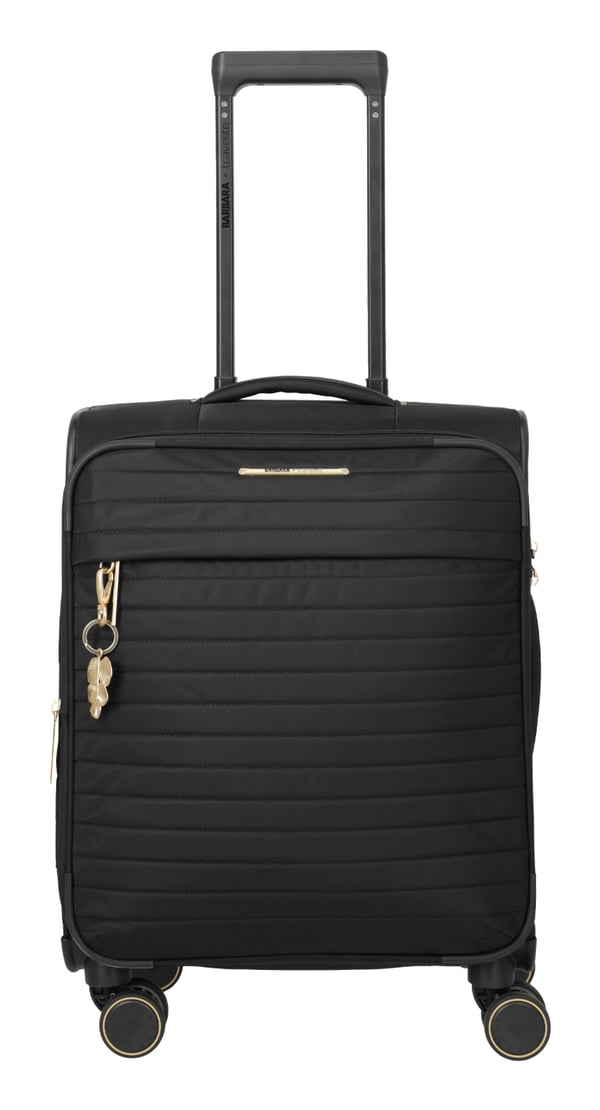 Miniatyrbillede 1 af 19: Travelite BARBARA STEPP Trolley Hård skal Sort 40 L Nylon, Genanvendt polyester