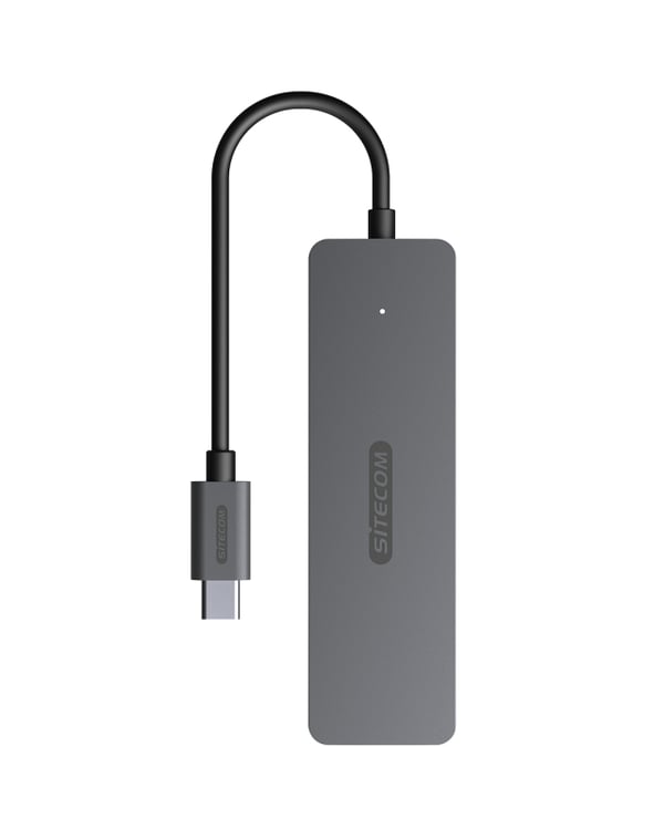 Miniatyrbild 3 av 4: Sitecom CN-5009 gränssnittshubbar USB 3.2 Gen 1 (3.1 Gen 1) Type-C 5000 Mbit/s Svart, Grå