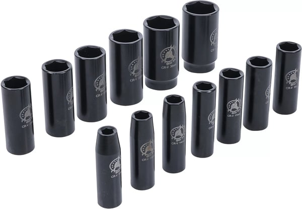 Miniatyrbild 4 av 6: BGS technic Impact Socket Set eluttag