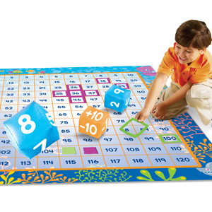 Learning Resources Make a Splash 120 Mat Floor Game