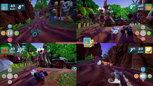 Miniatyrbillede 4 af 7: PQube All-Star Fruit Racing