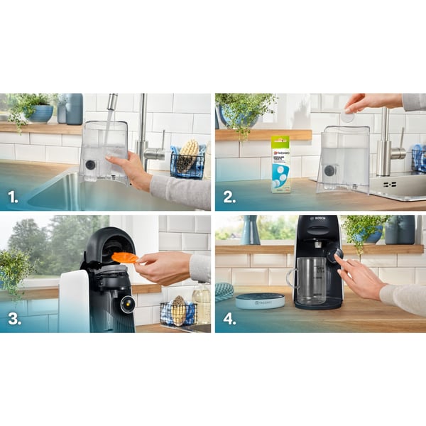 Bosch TAS164E kaffemaskine Fuld-auto Kapsel kaffemaskine 0,7 L