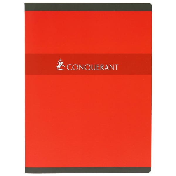 Conquerant 100100600 blok og notesblok 96 ark Rød, Grøn, Gul, Blå
