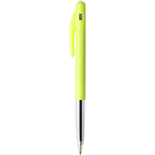 BIC 951490 kulspetspennor Blå Fastklämbar, indragbar kulspetspenna Medium 10 styck