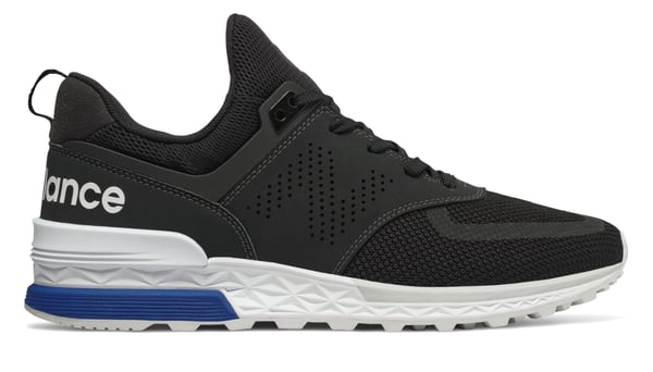 New Balance 574s,ms574pcb atletiksko Hanstik Sort, Blå, Hvid