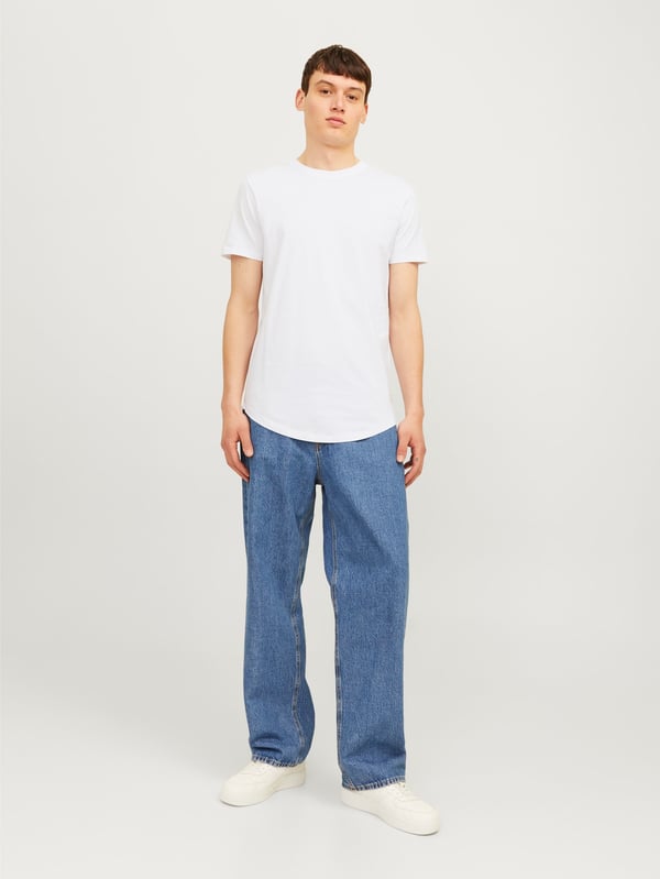 Jack & Jones 12195439 T-shirt Rund halsudskæring Kort ærme Bomuld