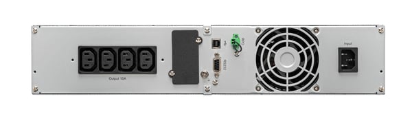 Eaton 9E1000IR UPS-enhed Dobbeltkonvertering (online) 1 kVA 900 W 4 AC stikkontakt(er)