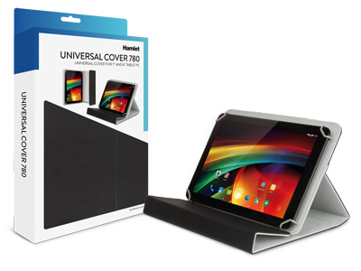 Hamlet XPADCV780BK iPad-fodral 20,3 cm (8") Folio Svart