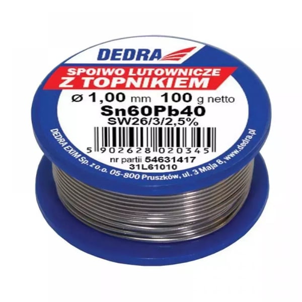 DEDRA 31L61010 juotosmetalli DEDRA 31L61010 juotosmetalli