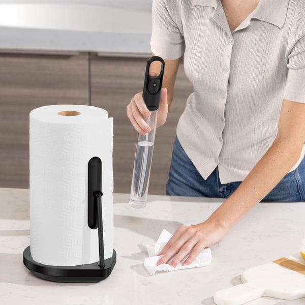 simplehuman KT1200 paperipyyheteline Paperipyyheteline pöydälle Terästä Musta