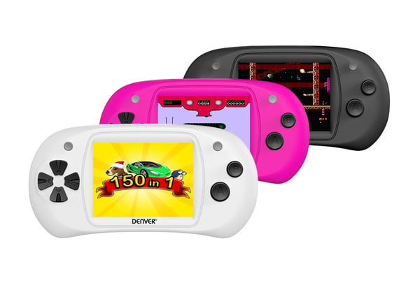 Denver GMP-240CMK2 kannettava pelikonsoli 6,1 cm (2.4") Valikoidut värit Denver GMP-240CMK2 kannettava pelikonsoli 6,1 cm (2.4") Valikoidut värit