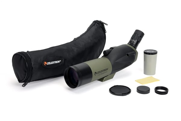Pikkukuva 5 / 7: Celestron Ultima 65 Spotting Scope -kaukoputki 55x BaK-4 Musta, Harmaa