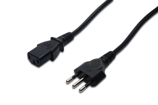 Digitus AK-440113-018-S virtajohto Musta 1,8 m CEI 23-50 IEC C13 Digitus AK-440113-018-S virtajohto Musta 1,8 m CEI 23-50 IEC C13