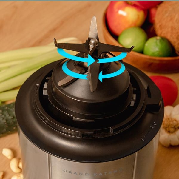 Cecotec 03984 blender Bordplade blender 1800 W Sort, Rustfrit stål, Transparent