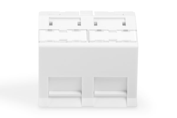 Miniatyrbillede 5 af 6: Digitus DN-93802-7-SH kontaktplade & kontakthætte Hvid
