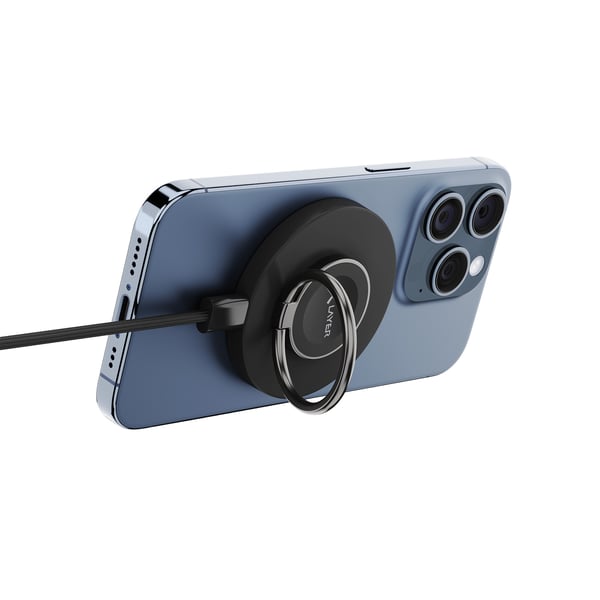 Miniatyrbillede 7 af 8: XLayer MagFix Pro 3 Headset, Smartphone, SmartWatch Sort, Grå USB Trådløs opladning Hurtig opladning Indendørs