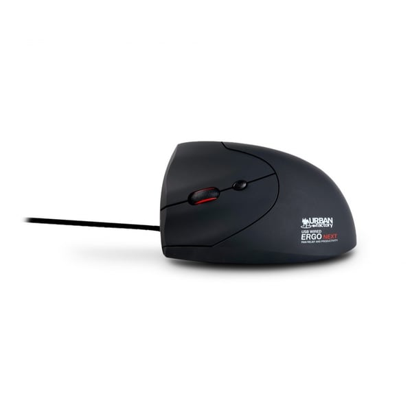 Urban Factory ERGO Next hiiri Vasenkätinen USB A-tyyppi Optinen 3600 DPI
