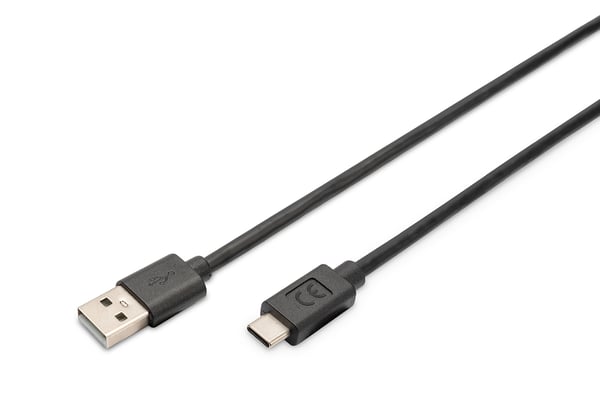 Miniatyrbillede 1 af 3: DIGITUS USB-C Tilslutningskabel, USB-A - USB-C