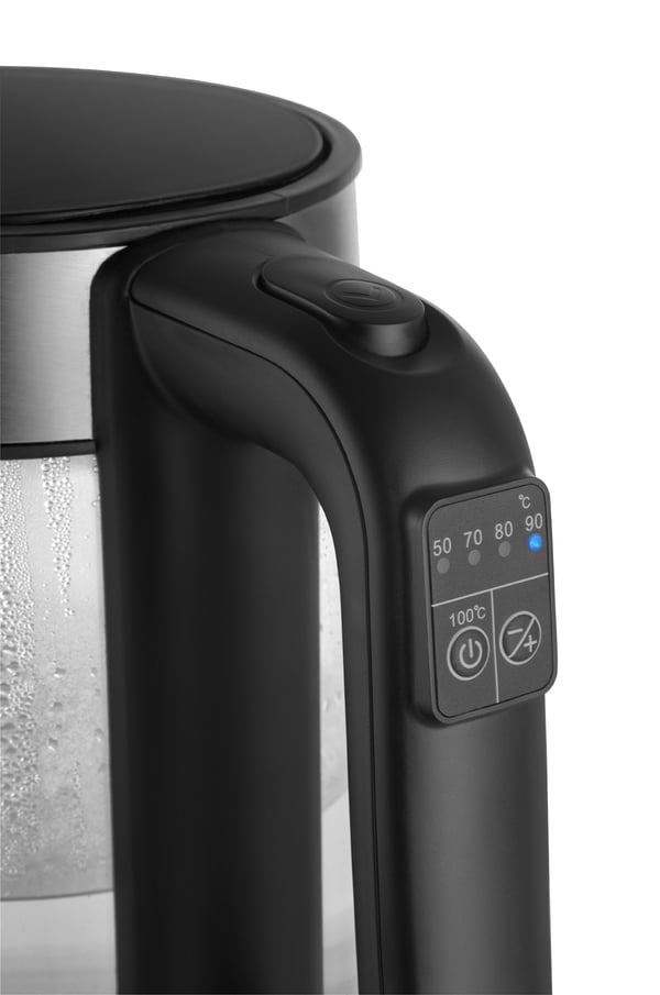 Concept RK4067 elkedel 1,7 L 2200 W Sort, Transparent