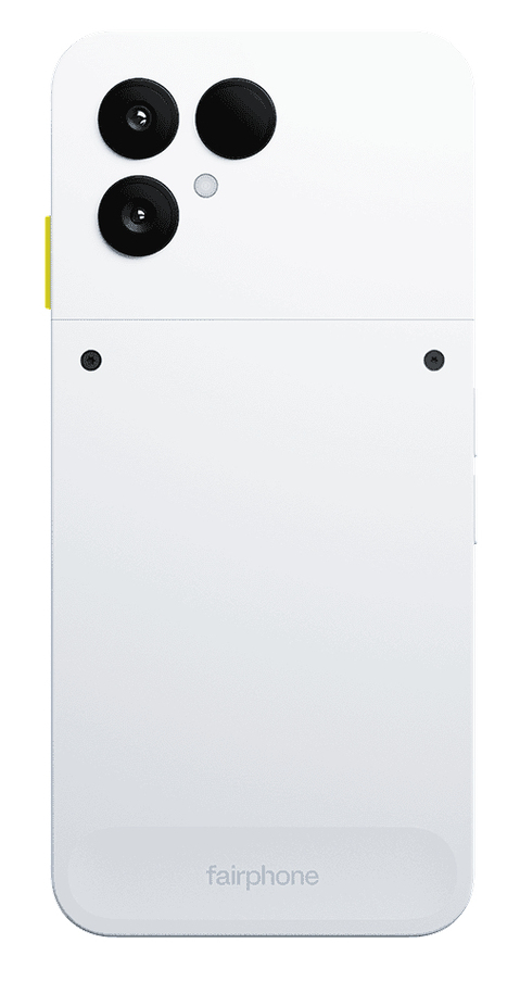Miniatyrbillede 4 af 6: Fairphone The (Gen 6) 16 cm (6.31") Dual SIM Android 15 5G USB Type-C 8 GB 256 GB 4415 mAh Hvid