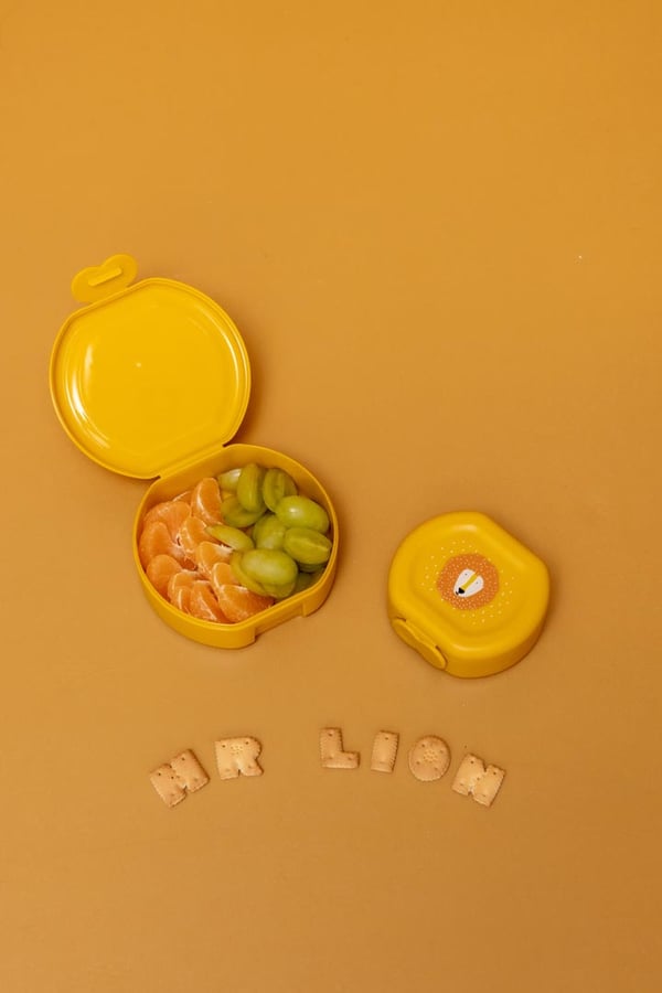 TRIXIE Mr. Lion Frokostbokssæt Polypropylen (PP) Gul 2 stk