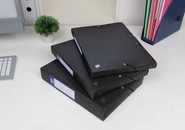 Miniatyrbillede 4 af 4: Oxford 400114370 folder Pap Sort A4+