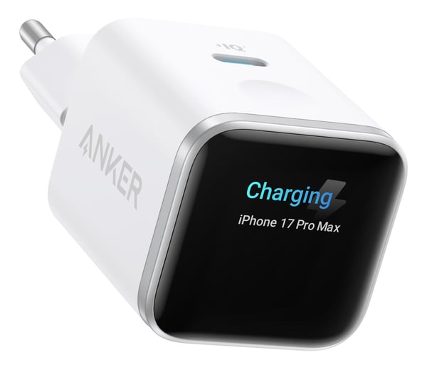 Anker A121DG21 oplader til mobil enhed Smartphone, Tablet, SmartWatch, Universel Hvid Vekselstrøm Hurtig opladning Indendørs
