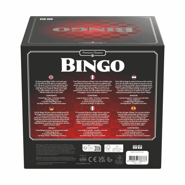 Goliath 933677.006 lautapeli Classic Bingo Deluxe 20 min Juhla