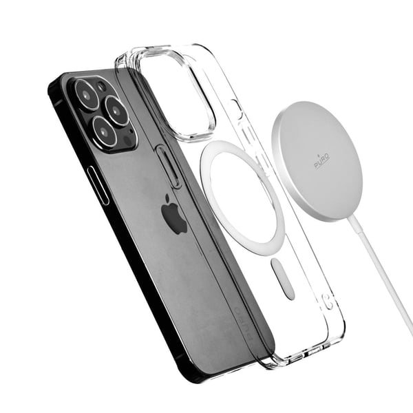 Miniatyrbillede 2 af 6: PURO CUSBCMAG1WHI oplader til mobil enhed Smartphone Hvid USB Trådløs opladning Indendørs