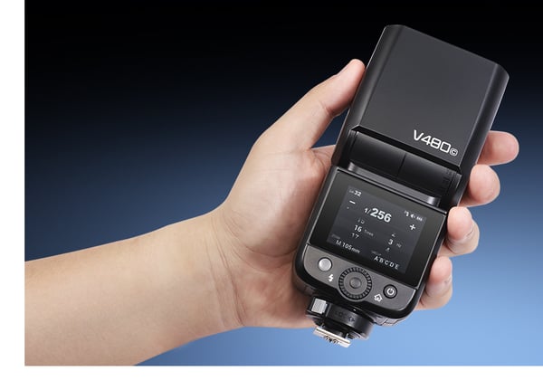 Godox V480 Kompakti salama Musta