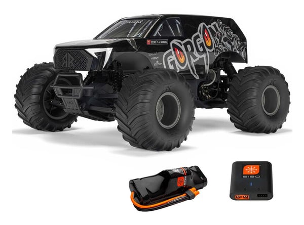 Miniatyrbild 1 av 21: ARRMA Gorgon Mega 550 radiostyrd modell Monstertruck Elmotor 1:10