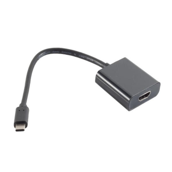 S/CONN maximum connectivity 14-05005 videokabel adapter USB Type-C HDMI Type A (Standard) Sort