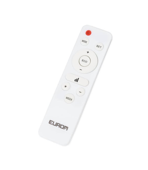 Eurom Alutherm 1500 WiFi Indendørs Hvid 1500 W Blæser med elektrisk områdevarmer