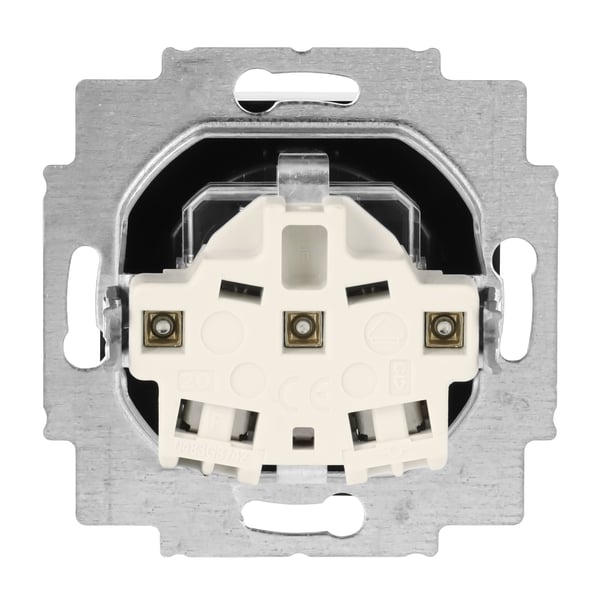 Miniatyrbillede 4 af 4: Busch Jaeger SCHUKO stikkontaktindsats sort 20 EUCB-15-914 (2013-0-5381)