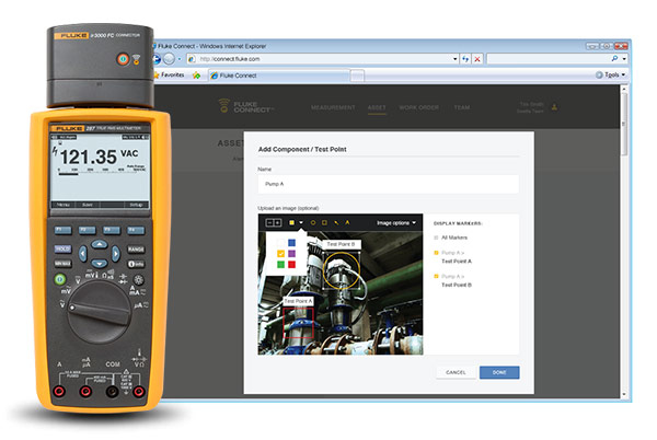 Miniatyrbillede 4 af 4: Fluke 287 multimeter Digitalt multimeter