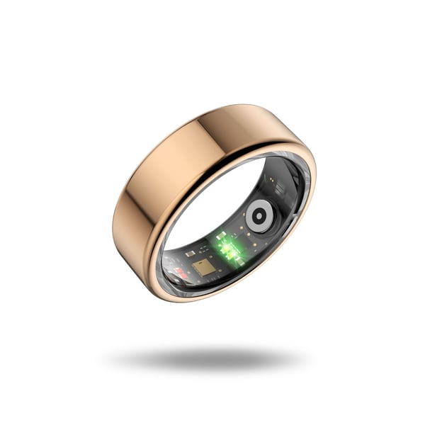 Miniatyrbild 1 av 7: Ksix BSR01D08 aktivitetsmätare Nej Aktivitetsmätare med smart ring IP68 Guld